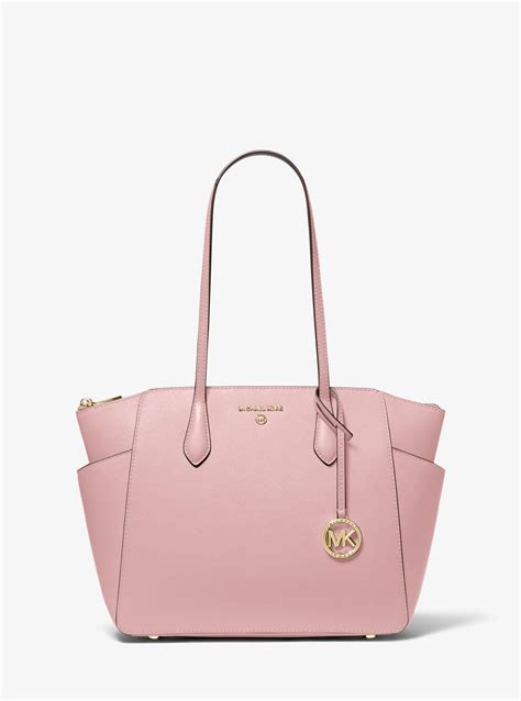 michael kors saffiano leather tote medium|Michael Kors marilyn tote.